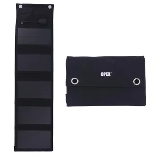 Chargeur solaire pliable 12,5 W - Énergie portable pour aventuriers