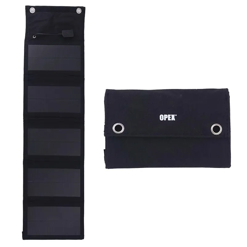 Chargeur solaire pliable 12,5 W - Énergie portable pour aventuriers