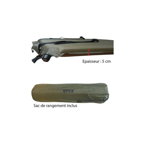 Matelas Auto-Gonflable 5cm - Confort et Praticité en Plein Air