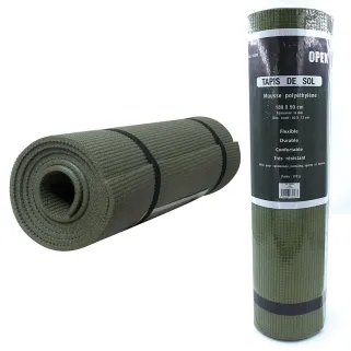 Tapis de Sol en Mousse XPE Vert - 180x50 cm - Épaisseur 6 mm