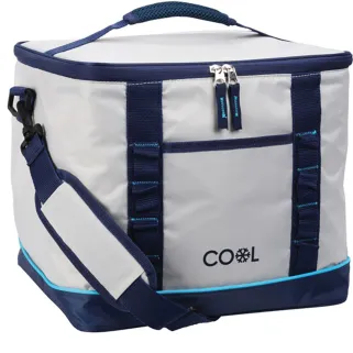 Sac isotherme gris 28 L - Polyester 420D - 32x28x33 cm