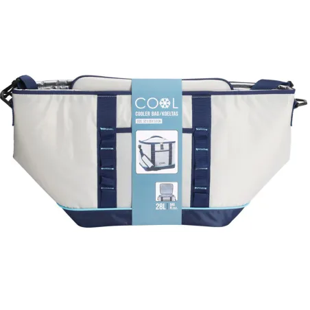 Sac isotherme gris 28 L - Polyester 420D - 32x28x33 cm