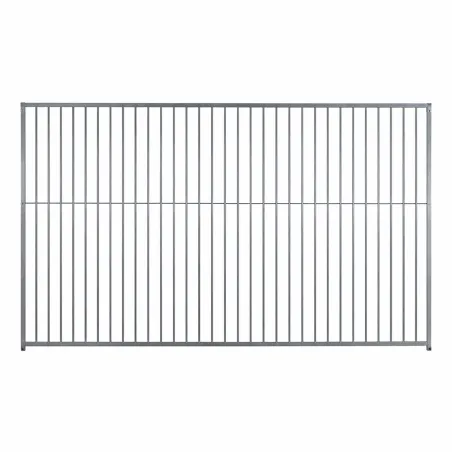 Panneaux de chenil à barreaux acier inoxydable 1,5 m ou 2m Hauteur 184 cm