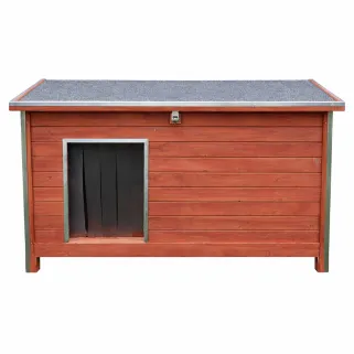 Niche en bois haute isolation 120x75x75cm - Épicéa 3 couches