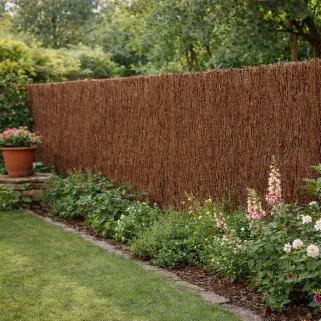 Bande de bruyère naturelle Largeur 3 m Hauteur 1.8 m - occultant 