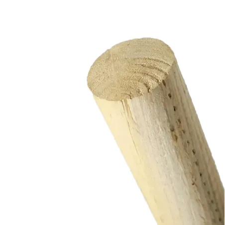 Lot de 20 Piquets en Châtaignier - Ø6cm x 2m pour Clôture