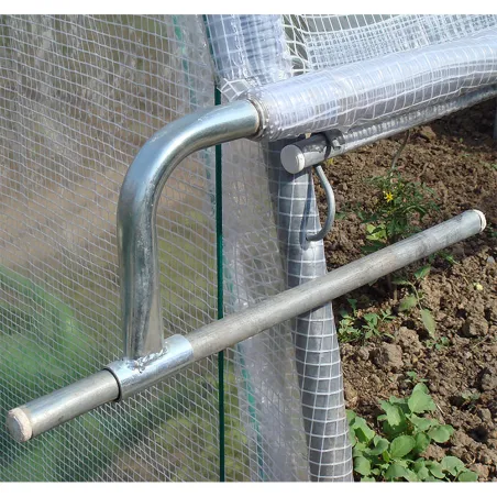 Mini serre de jardin avec aération Largeur 3.70 m