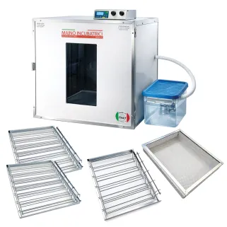 Kit couveuse évo tiroirs poule et oie + 1 panier + humidificateur