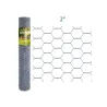 Grillage hexagonal galvanisé - Maille 50mm - Hauteur 1,5m - Rouleau 25m