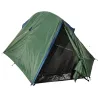 Tente 2 personnes ultra-légère 160x270x110 cm - Vert foncé