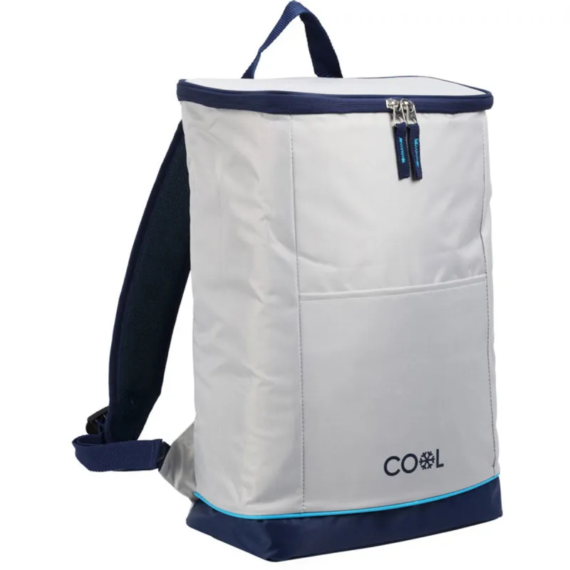 Sac à dos isotherme gris 25L - Polyester résistant et confort ergonomique