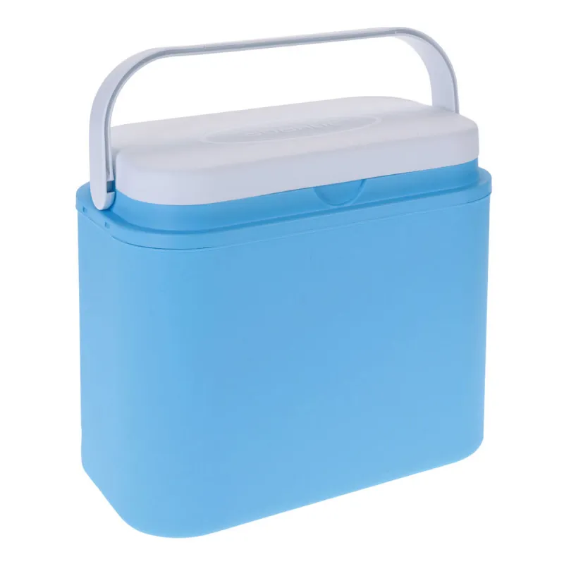 Glacière 10L Bleue - Intérieur Blanc - Plastique Rigide