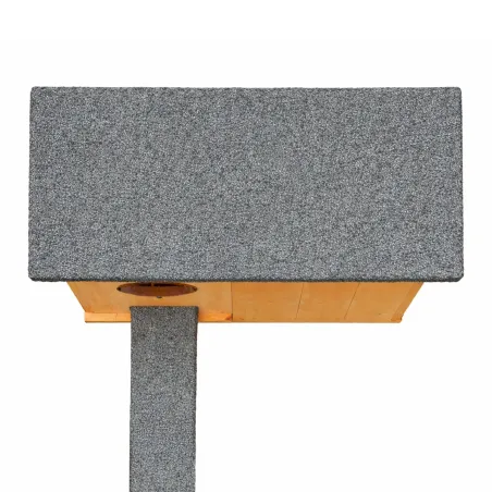 Lot de 3 Nichoirs chicane en bois canards et sarcelles