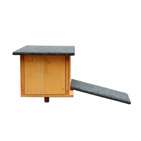 Lot de 3 Nichoirs chicane en bois canards et sarcelles