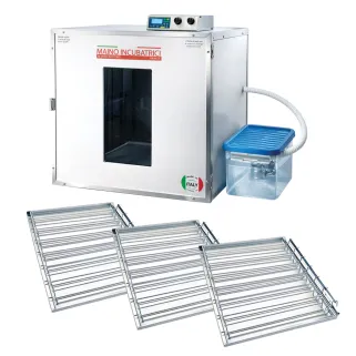 Kit couveuse évolutive 3 tiroirs poule + humidificateur