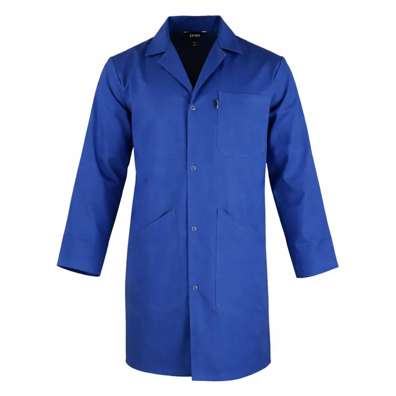 Blouse de travail homme Limeur LMA® - Manches longues - Bleue