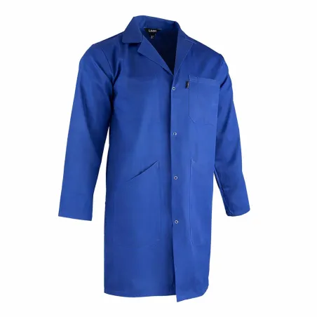 Blouse de travail homme Limeur LMA® - Manches longues - Bleue
