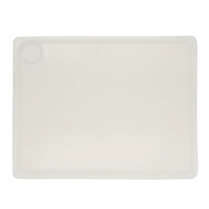 Planche à découper polyéthylène avec rigoles