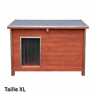 Niche en bois haute isolation 150x90x90cm - Épicéa 3 couches