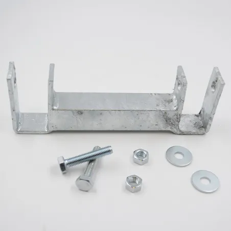 Support de toiture chenil pour barre 25x25mm