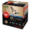 Boite de 25 cartouches ZZ Canard bourre jupe 12/76 33g pb3