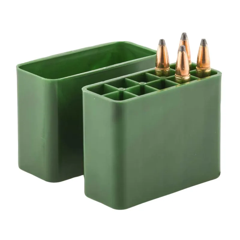 Boîte 10 munitions dimensions 9,7x8,5x15,2cm