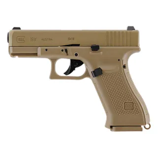 Pistolet Glock® 19X Coyote CO² - Replique Blowback Semi-Automatique 4,5 mm