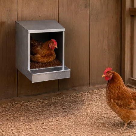 Nid pondoir en tôle galvanisée 1 case