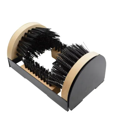 Gratte bottes 4 brosses nylon rigide 23x15cm + repose bien