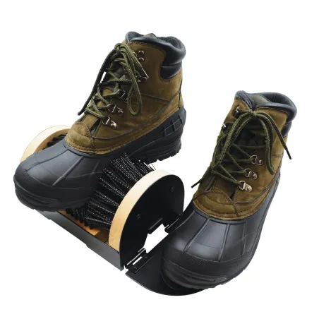 Gratte bottes 4 brosses nylon rigide 23x15cm + repose bien
