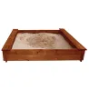 Bac à sable bois 120x120 cm