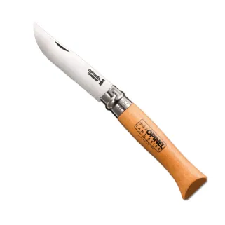 Couteau Opinel carbone N°9 lame acier carbone 9cm manche hêtre