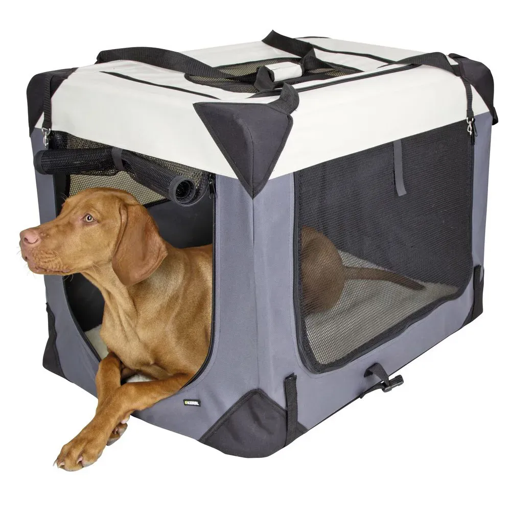 Grand box souple démontable pour chien