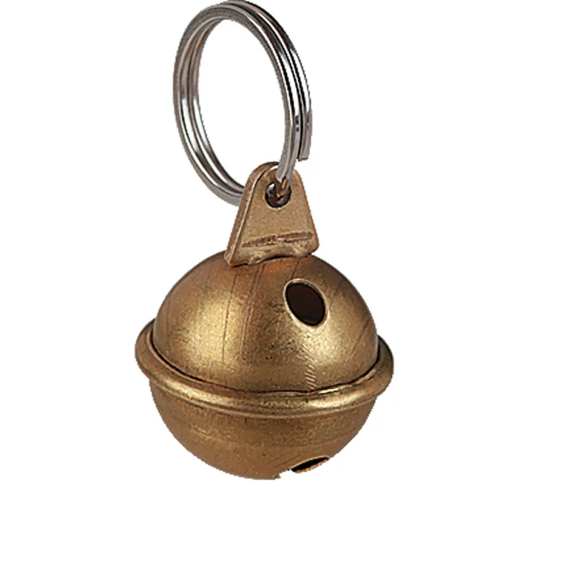 Grelot laiton 32 mm Stepland – Anneau brisé robuste