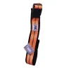 Collier réfléchissant orange néoprène nylon pour chien 45/60 cm