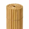 Canisse bambou fendu - Largeur 5 m sur hauteur 1,5 m occultation naturelle