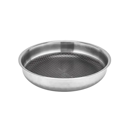 Poêle acier inoxydable nid d'abeille 20 cm