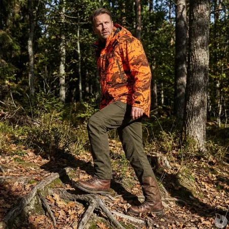 Veste Ridge isolante polyester camo orange S à 5XL
