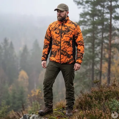 Veste Ridge isolante polyester camo orange S à 5XL