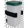Lot de 6 Systèmes fixation rapide grillage abreuvoir à pipette 