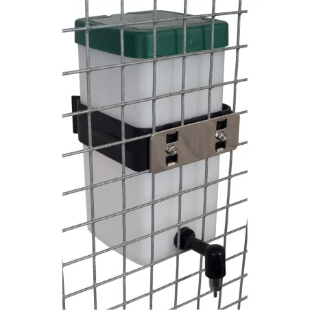 Lot de 6 Systèmes fixation rapide grillage abreuvoir à pipette 