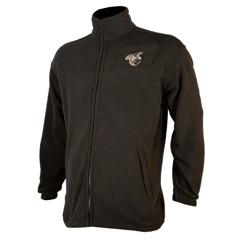 Blouson polaire sanglier T314N 2 poches polyester kaki M à 4XL