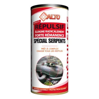 Répulsif serpent granulés 800 g forte rémanence