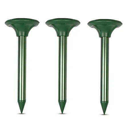 Lot de 3 anti-taupes solaires à ultra-sons – Protection 1200 m²