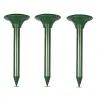 Lot de 3 anti-taupes solaires à ultra-sons – Protection 1200 m²