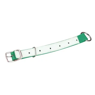 Collier moutons et chèvres nylon vert