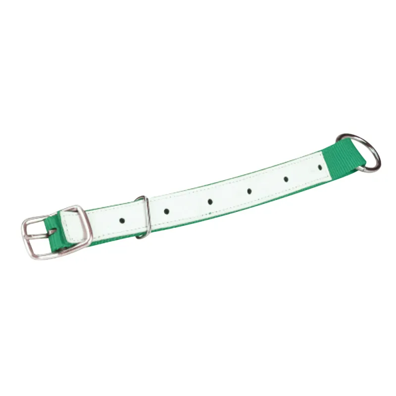 Collier moutons et chèvres nylon vert