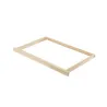 Cadres filés Dadant en bois – Lot de 10 pour corps de ruche
