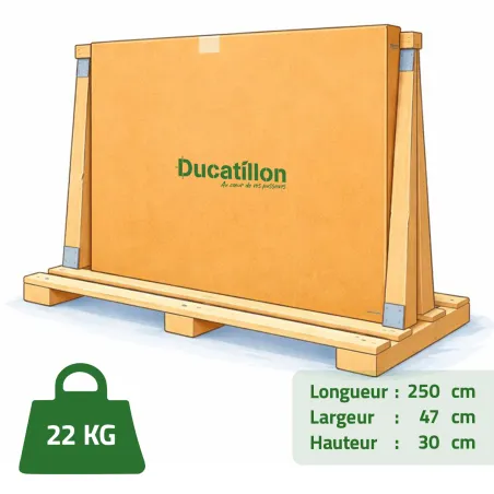 Cadres filés Dadant en bois – Lot de 10 pour corps de ruche