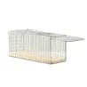 Piège à souris cage 2 entrées dimensions 12 X 5 X 5 cm